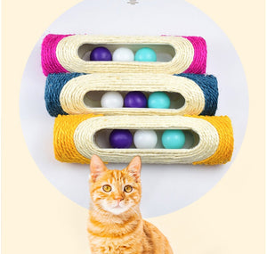 Unleash the Fun with the Long Sisal Drum Interactive Pet Play Toy